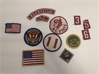 Vintage Boy Scout patch lot and more