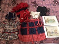 Vintage Lot. Inners apron pictures and more