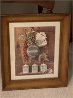 Vintage Country Picture 
21 1/2” x 18 1/2”