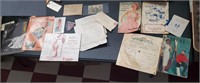 Ephemera French postcard catalogs Corsicana more