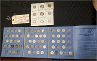 52pc Nickel collection 1872-1961 album silver war