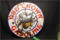 Red Crown Ethyl Gas Sign