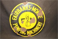 Fairbanks Morse Pumping Machines Sign