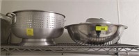 STAINLESS MIXING BOWLS, SIFTER