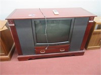 Magnavox TV in cabinet 34"x51"x21"