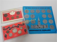 WW II Canadian Coin Sets & Prime Ministers