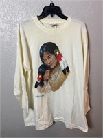 Vintage Native American Mother Daughter Shirt