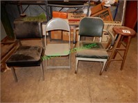 (4) Vintage Chairs in Group