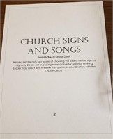 Basket 2-Church Signs & Songs
