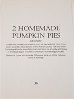Basket 36-2 Homemade Pumpkin pies