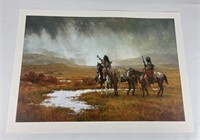 Howard Terpning Signed and Numbered Print