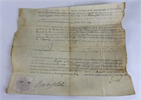 1794 Commonwealth of Virginia Land Indenture Deed