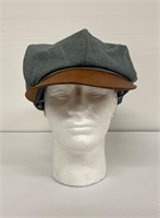 Vintage Levis Strauss Cabbie Newsboy Denim Hat