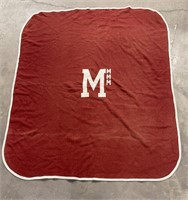 Vintage University of Montana Stadium Blanket