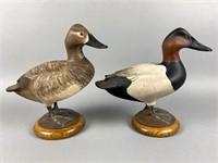 Marv Meyer Pair of Standing Canvasback Duck