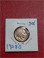 1928-S Buffalo Nickel coin