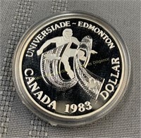 1983 Canada proof dollar épreuve