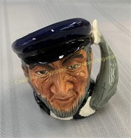 Royal Doulton toby mug Captain Ahab D6506