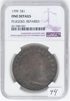 Coin 1799 United States Bust Dollar - NGC