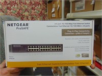 Net Gear Pro Safe 24 port Ethernet box