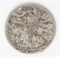 Coin 1916-S Walking Liberty Half Dollar In Good +