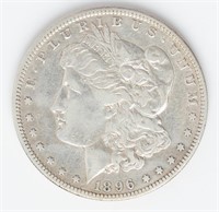 Coin 1896-S Morgan Silver Dollar in XF