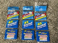 TOPPS BASEBALL PICTURE CARDS UNOPENED PACKAGES