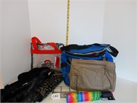 Thermal tote, purse, umbrella and ohio state bag
