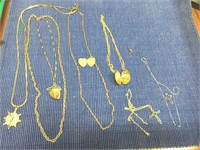 Lockets and chains lot