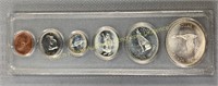 1967 Coin set, pièces de monnaie 1967