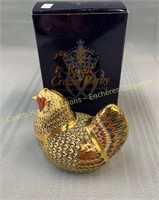 Royal Crown Derby Farmyard Hen, limited edition