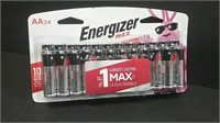 Sealed Energizer Max AA Batteries 24 Total