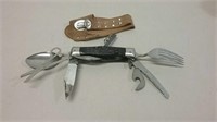 Vintage Japanese Sabre Camp Knife W/ Sheath