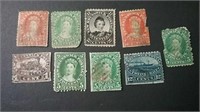 1860's Queen Victoria NB Stamps