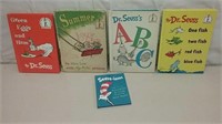 Five Dr. Seuss Books Incl 1963 Summer