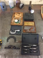 ASSORTED MACHINIST TOOLS