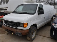 2005 Ford Econoline E350 Cargo Van,