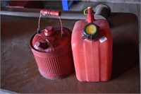 2 Gas Cans, Loc: *OS