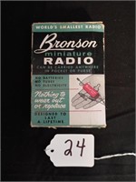 1950's Branson miniature radio