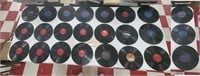 24 old victrola records 78rpm COLUMBIA RECORDS