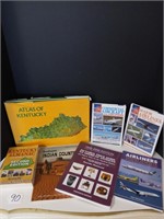 Kentucky and airline book assortments