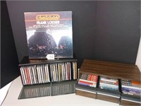 Frank Loesser album with cds and cassette tapes