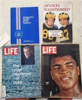 Life magazines Sports Illustrated Gerald Ford etc