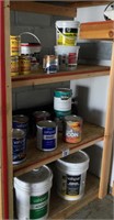 Shelf Section of Paint