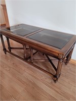 44l 22w 19h coffee table with side tables