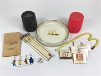 Lot of Various Vintage McDonalds Merchandise