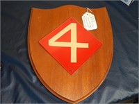 4th Marine Division Plaque used in Semper Fi Movie
