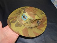 Vietnam Style BOONIE BUCKET hat with Pin