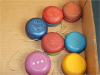 Group of OLD antique Yo-Yo's