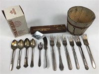 VTG Misc Items Silver Plate Utensils Berlin Wall+